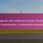 Terapia de reiki: tarifas por sesión, frecuencia de tratamientos, comparación de precios